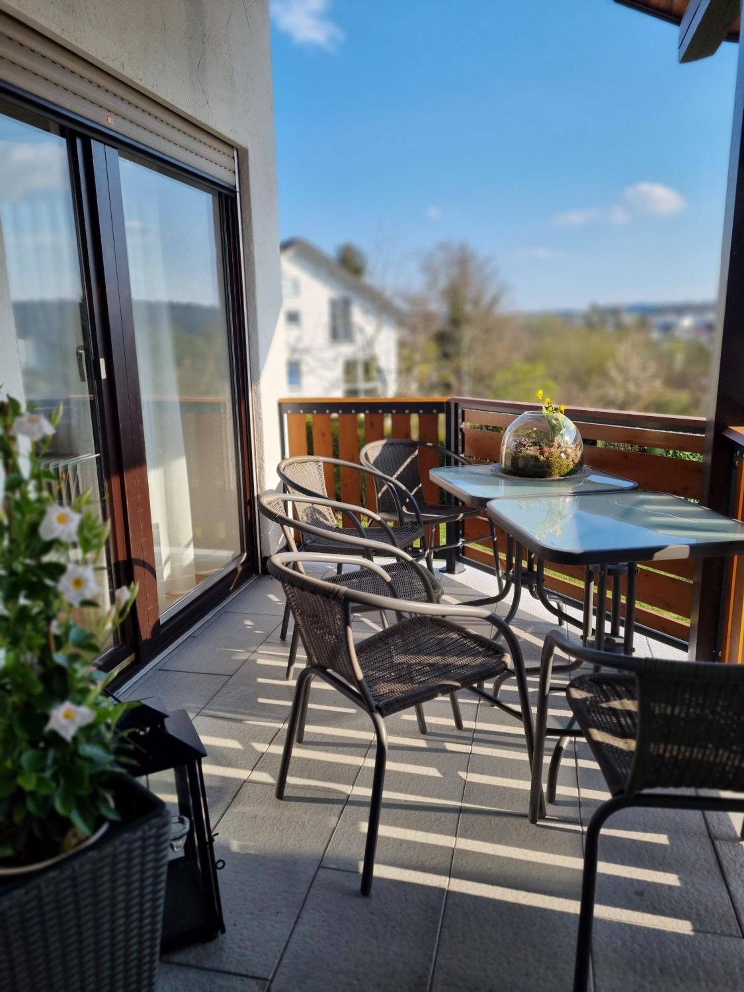 פפולנדורף Ferienwohnung Seeblick מראה חיצוני תמונה
