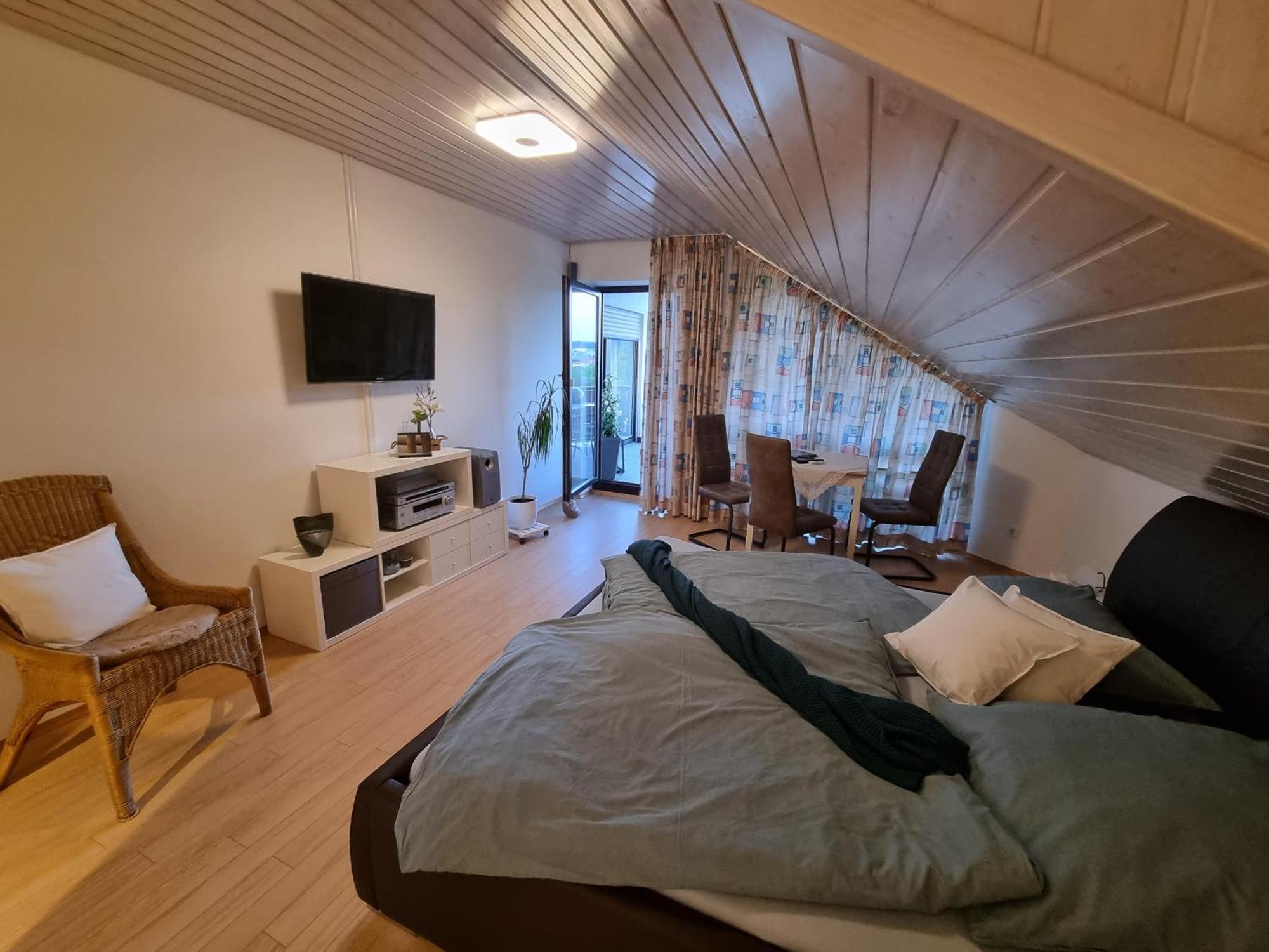 פפולנדורף Ferienwohnung Seeblick מראה חיצוני תמונה